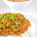 Lentejas al curry