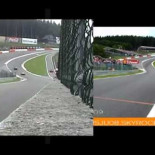 Comparación de velocidad entre Formula 1 y coches de GT