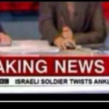 Última hora: Un soldado israelí se tuerce un tobillo en Gaza. Alguien tiene que parar esto