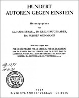 Cien autores contra Einstein, y con uno hubiera bastado