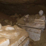 Un hipogeo etrusco hallado por sorpresa en Italia