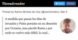 Análisis económico de la situación rusa en el noveno día de guerra contra Ucrania [Hilo]