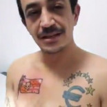 El dúo de las hipotecas a tipo fijo se tatúa el escudo de Tabarnia