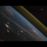 Lanzamiento y reentrada de la nave Soyuz vista desde la Estación Espacial Internacional