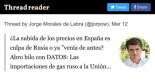 ¿La subida de los precios en España es culpa de Rusia o ya "venía de antes"?