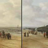 Aparece una ballena escondida en un cuadro