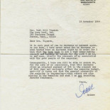 La grandeza de Asimov, en una carta: "No quiero un trato especial" [ENG]