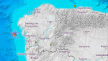 Un terremoto de magnitud 4.6 sacude media Galicia