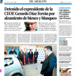 Algunos mineros han entrado al pleno de las Cortes de Aragón, enfrentamientos con la policía a la entrada