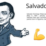 Quién es quién: Grandes personajes, pack de stickers oficial de Telegram