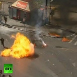 Manifestantes griegos lanzan cocteles molotov a la policía en la primera huelga general desde febrero