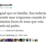 Lorenzo "siente vergüenza" por los comentarios de su padre sobre Simoncelli