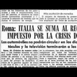 ¿Qué medidas se tomaron en la crisis del petróleo de 1973?