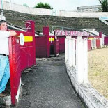La plaza de toros de Oviedo, en ruinas