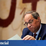 El TSJC imputa a Torra por desobediencia al mantener los lazos amarillos
