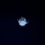 Así ha amanecido hoy una ventana de la ISS