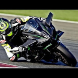 OnBoard de la nueva Kawasaki H2R en la pista de Doha