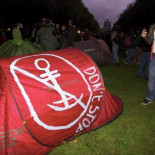 La 'marcha indignada' del movimiento 15M llega a Bruselas tras dos meses de recorrido