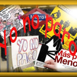 #yonoparo Los vigilantes del metro de madrid se solidarizan con las protestas de #yonopago