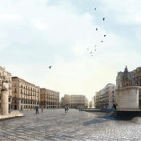 La Puerta del Sol, limpia de obstáculos