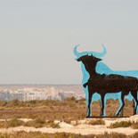 El toro de Osborne, convertido en vaquilla de una forma muy original