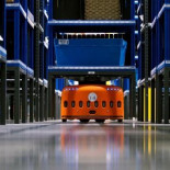 Los Robot de Kiva, que ha comprado Amazon, en acción