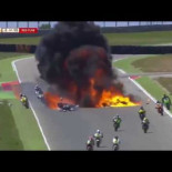 Brutal accidente del FIM CEV en MotorLand Aragón