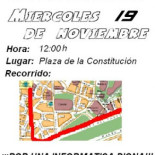 Manifestación de Ingenieros Informáticos en Málaga