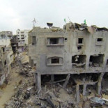 Un dron muestra la magnitud de la destrucción en Gaza