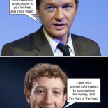 Wikileaks y Facebook: las diferencias