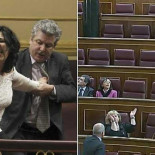 Chaves abronca a diputados socialistas por aplaudir a víctimas de las preferentes