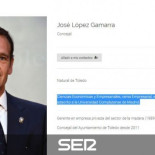 El PP de Toledo elimina de su web el currículum de sus concejales