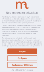 Nos importa tu privacidad...