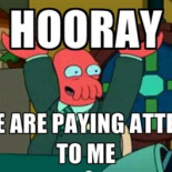 A todos aquellos que votan negativo mis noticias