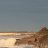 Una ola impresionante se traga a una pareja en Biarritz