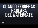 Ferreras interpretando al director del Washington Post cuando el Watergate