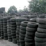 Asfaltado de la M-501 con neumáticos reciclados