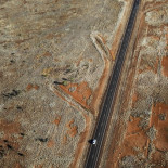 ¿Dónde están las carreteras más rectas del planeta?