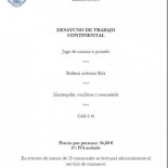 El Partido Popular desayuna por encima de nuestras posibilidades