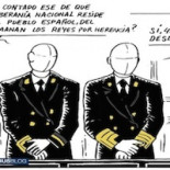 Aprobada la ley de abdicación (viñeta)