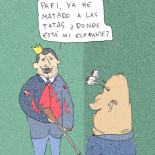 Siguiendo los pasos de papi