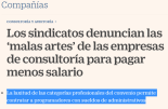CCOO y UGT reconocen la traición que firmaron con la Clasificación Profesional