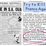 El atentado contra Franco en Ponferrada que pudo cambiar la historia de España