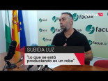 Rubén Sánchez (FACUA) sobre la subida del precio de la luz: "Lo que se está produciendo es un robo"