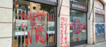 Atacan una sede del PNV en Bilbao con pintadas de 'Txapote gana' e insultos