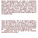 Las mentiras de Iberia contra los controladores