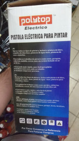 Pistola eléctrica para pintar