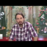Mensaje navideño de Pablo Iglesias, futuro presidente de la 3ª Republica