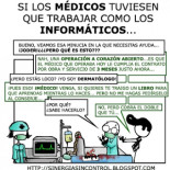 Si los médicos tuviesen que trabajar como los informáticos