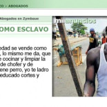 Se busca esclavo para trabajar en España